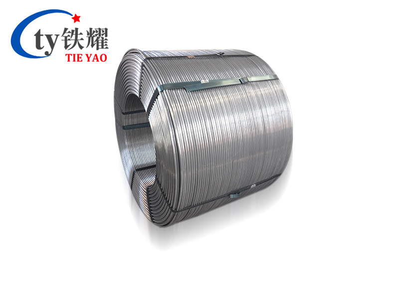 Carbon cored wire